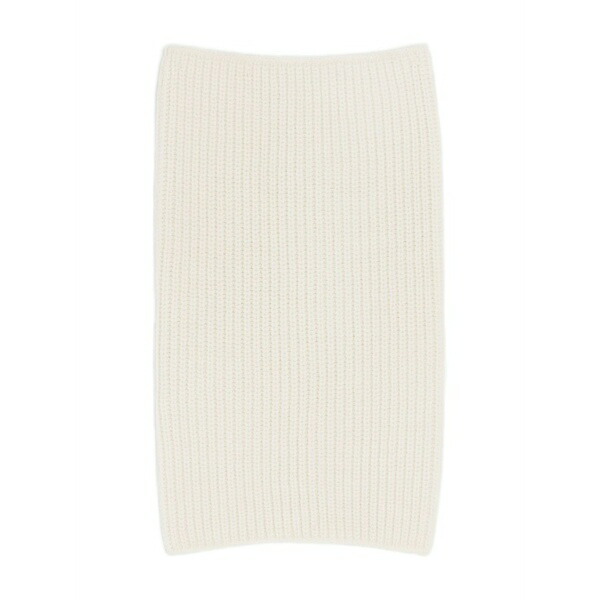 ルメール メンズ えり巻き・袈裟・えり巻き 付属物 Ribbed high-neck snood White