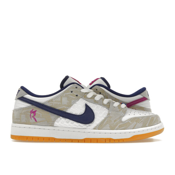 Nike ナイキ メンズ スニーカー  【Nike SB Dunk Low Rayssa Leal】  大きさ US_M_15 Pure Platinum/Deep Royal Blue/Vivid Purple/White/Gum Yellow