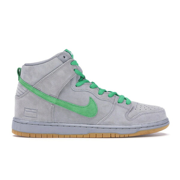 Nike ナイキ メンズ スニーカー  【Nike SB Dunk High Silver Box】  サイズ US_8(26.0cm) Metallic Silver/Hyper Verde-Gum Yellow