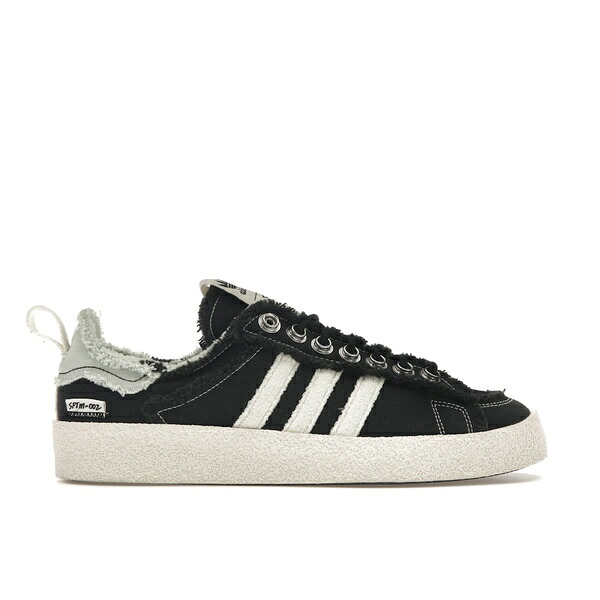 adidas アディダス メンズ スニーカー  【adidas Campus 80s Song for the Mute Black】  大いさ US_M_4.5 Core Black/Cream White/Linen Green スニーカー-メンズ靴-靴