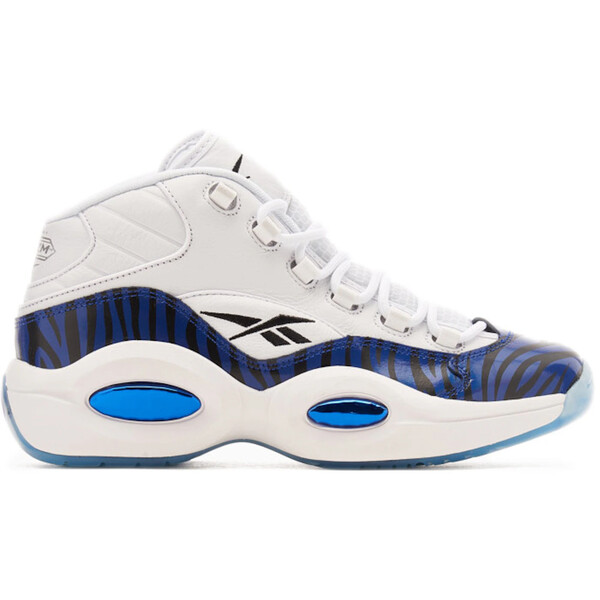 Reebok リーボック メンズ スニーカー 【Reebok Question Mid Panini Tiger Prizm】 サイズ US_9.5(27.5cm) White/Classic Cobalt/Black｜asty 66,990円