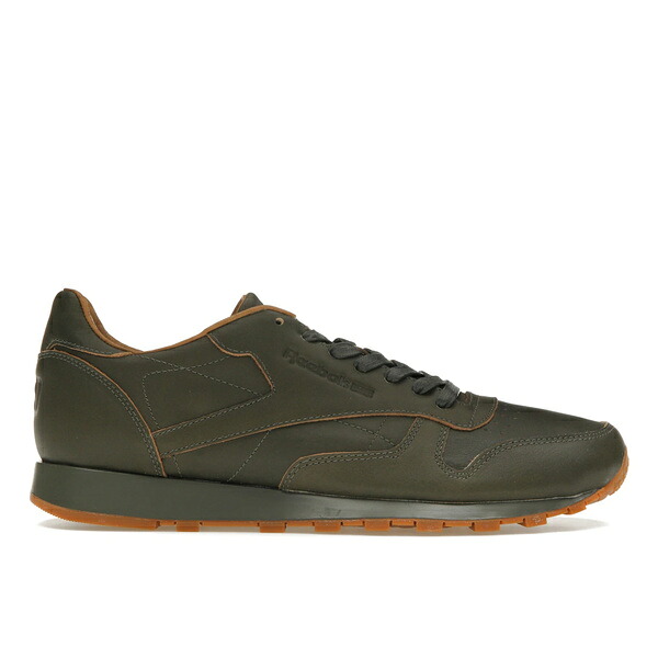 Reebok リーボック メンズ スニーカー 【Reebok Classic Leather Kendrick Lamar Olive】 サイズ US_12(30.0cm) Night/Black/Gum｜asty