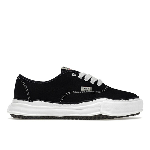 Maison Mihara Yasuhiro ミハラヤスヒロ メンズ スニーカー  【Maison Mihara Yasuhiro Baker OG Sole Canvas Low Black】  大きさ US_5(23.0糎) Black/White