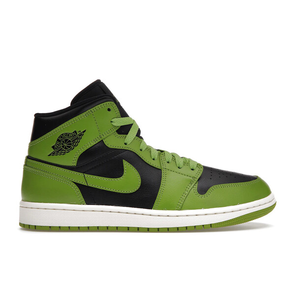 Jordan ジョーダン レディース スニーカー 【Jordan 1 Mid Altitude Green (Women's)】 サイズ US_9.5(26.5cm) Black/Sail/Altitude Green Heather