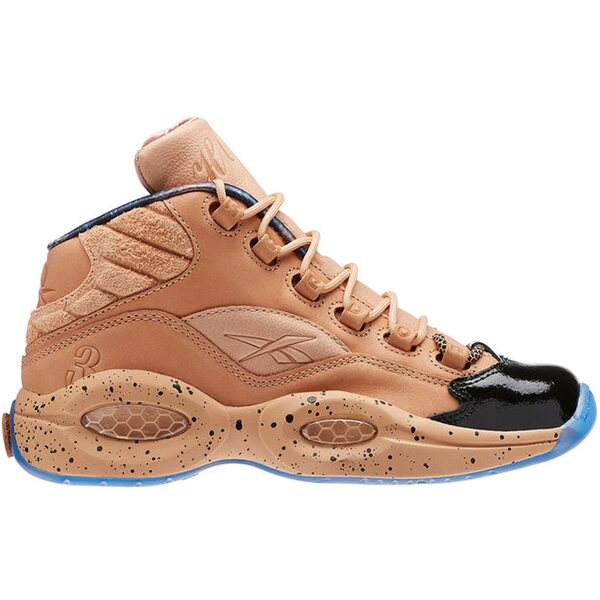 Reebok リーボック レディース スニーカー 【Reebok Question Mid Melody Ehsani (Women's)】 サイズ US_7.5(24.5cm) British Tan/Blue Ice
