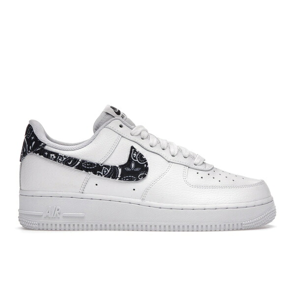 Nike ナイキ レディース スニーカー 【Nike Air Force 1 Low '07 Essential White Black Paisley (Women's)】 サイズ US_5(22.0cm) White/Black-White