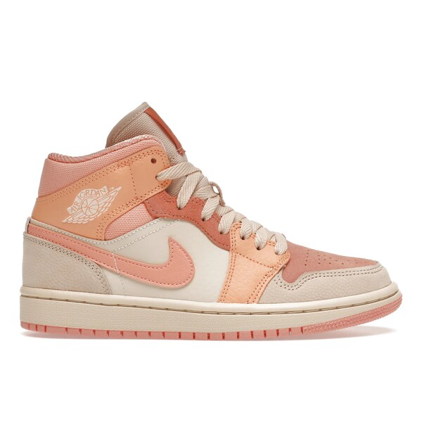 Jordan ジョーダン レディース スニーカー 【Jordan 1 Mid Apricot Orange (Women's)】 サイズ US_5(22.0cm) Atomic Orange/Apricot Agate-Terra Blush