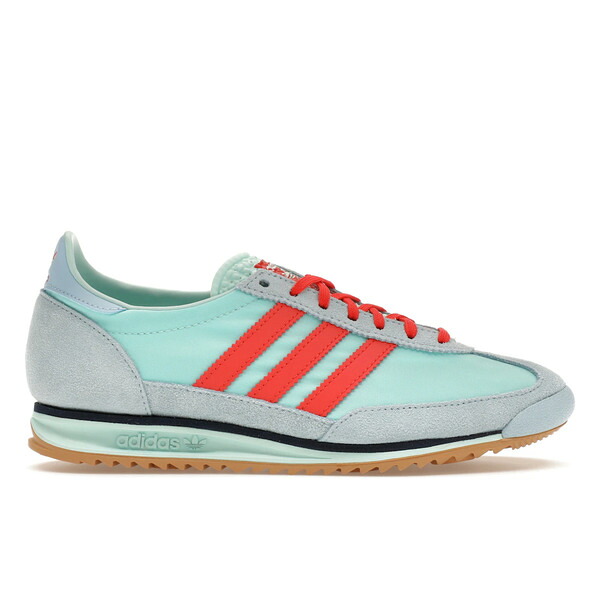 adidas アディダス レディース スニーカー 【adidas SL 72 OG Semi Flash Aqua Bright Red Clear Sky (Women's)】 サイズ US_7(24.0cm) Semi Flash Aqua/Bright Red/Clear Sky
