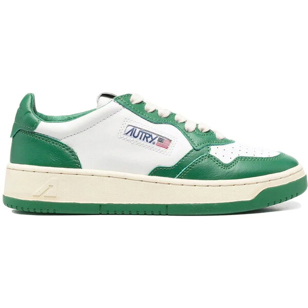 Autry オートリー レディース スニーカー 【Autry Medalist Leather Low White Green (Women's)】 サイズ EU_37(22.0cm) White/Green