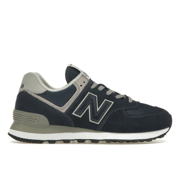 New Balance ニューバランス レディース スニーカー 【New Balance 574 Core Navy White (Women's)】 サイズ US_9.5(26.5cm) Navy/White