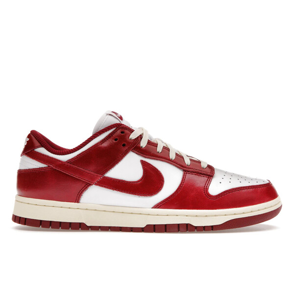 Nike ナイキ レディース スニーカー 【Nike Dunk Low PRM Vintage Team Red (Women's)】 サイズ US_8.5(25.5cm) White/Team Red-Coconut Milk