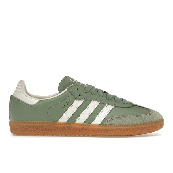 adidas アディダス レディース スニーカー 【adidas Samba OG Silver Green (Women's)】 サイズ US_7(24.0cm) Silver Green/Chalk White/Gum