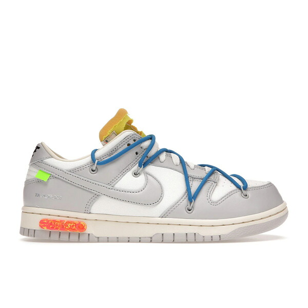 Nike ナイキ メンズ スニーカー 【Nike Dunk Low Off-White Lot 10】 サイズ US_10.5(28.5cm) Sail/Neutral Grey-Battle Blue