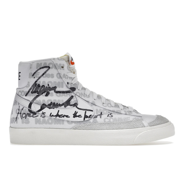Nike ナイキ メンズ スニーカー 【Nike Blazer Mid Comme des Garcons x Naomi Osaka】 サイズ US_10.5(28.5cm) White/Pure Platinum-Sail-Black
