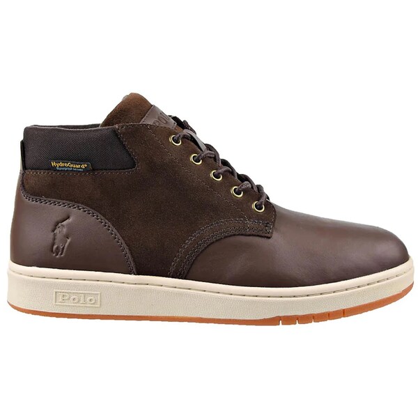 Polo Ralph Lauren ラルフローレン メンズ スニーカー  【Polo Ralph Lauren Waterproof Sneaker Boot Brown】  サイズ US_7.5(25.5cm) Brown