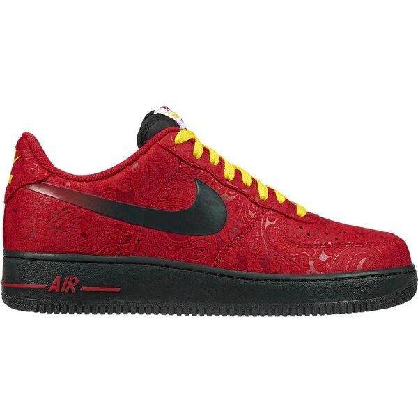 Nike ナイキ メンズ スニーカー  【Nike Air Force 1 Low Red Paisley】  サイズ US_M_13 University Red/Black-University Red