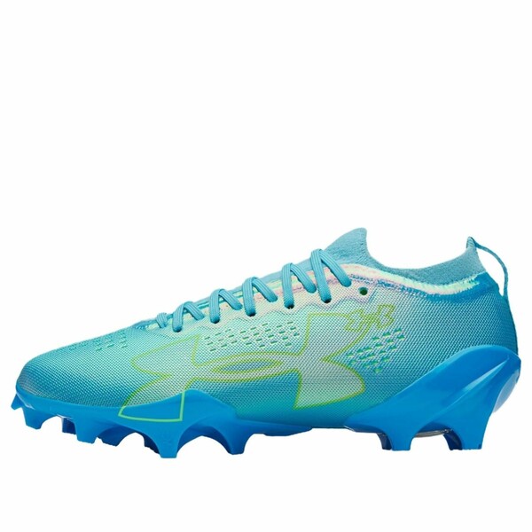 Under Armour アンダーアーマー メンズ スニーカー  【Under Armour Blur Pro \u0027Fresco Blue Capri Hyper Green\u0027 6006206-481】  大いさ US_M_13 スニーカー-メンズ靴