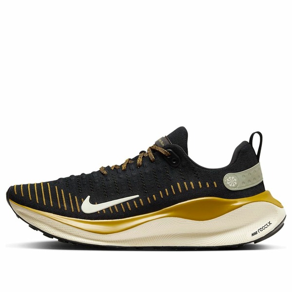 Nike ナイキ メンズ スニーカー  【Nike React Infinity Run 4 \u0027Black Gold Beige\u0027 DR2665-006】  大いさ US_12(30.0珊) 靴-メンズ靴
