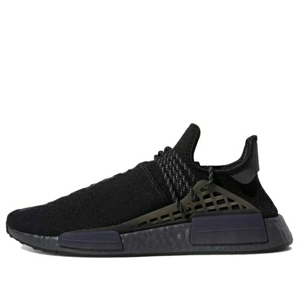 adidas アディダス メンズ スニーカー  【adidas Pharrel x NMD Human Race \u0027Triple Black\u0027 GX2487】  大きさ US_6(24.0糎)