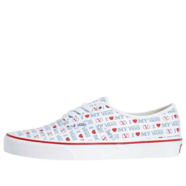 Vans バンズ メンズ スニーカー  【Vans x Valentino Garavani Authentic \u0027Vans Love\u0027 VN000Z9AUVC】  大きさ US_5.5(23.5糎)