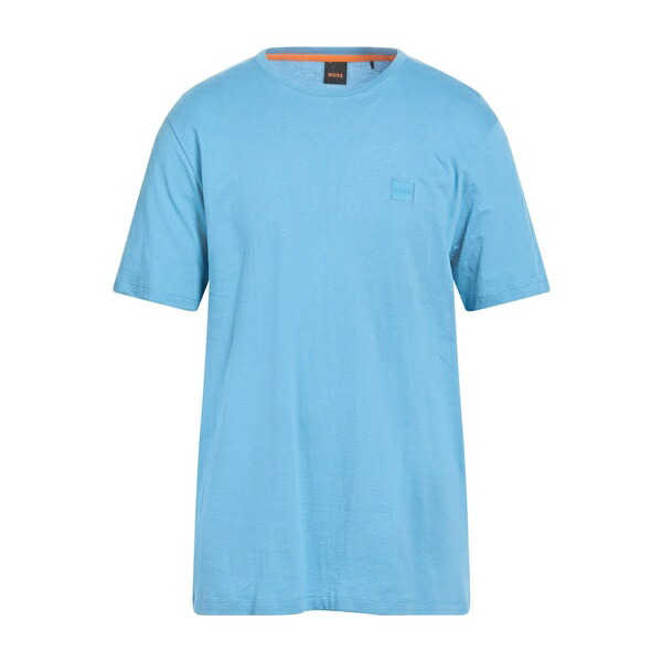 【送料無料】 ボス メンズ Tシャツ トップス T-shirts Azure