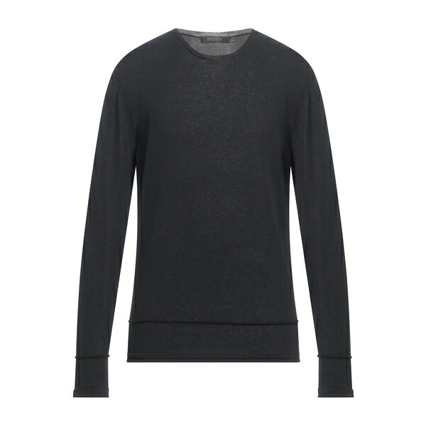 【貨物輸送無料】 メッサジェリエ メンズ 編み物\u0026プルオーバー アウター Sweaters Black