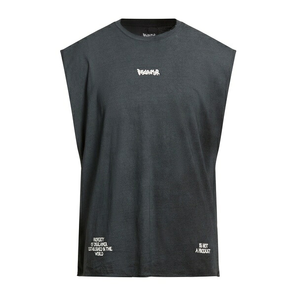 【送料無料】 ディスクレイマー メンズ Tシャツ トップス T-shirts Grey