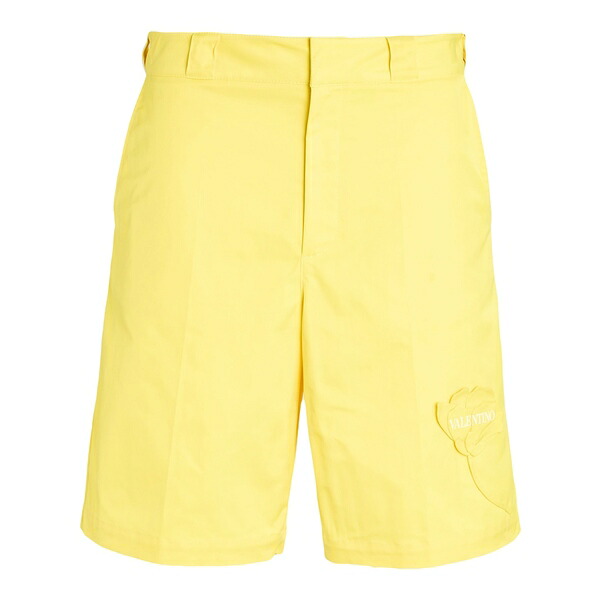【送料無料】 ヴァレンティノ ガラヴァーニ メンズ カジュアルパンツ ボトムス Shorts & Bermuda Shorts Yellow|asty