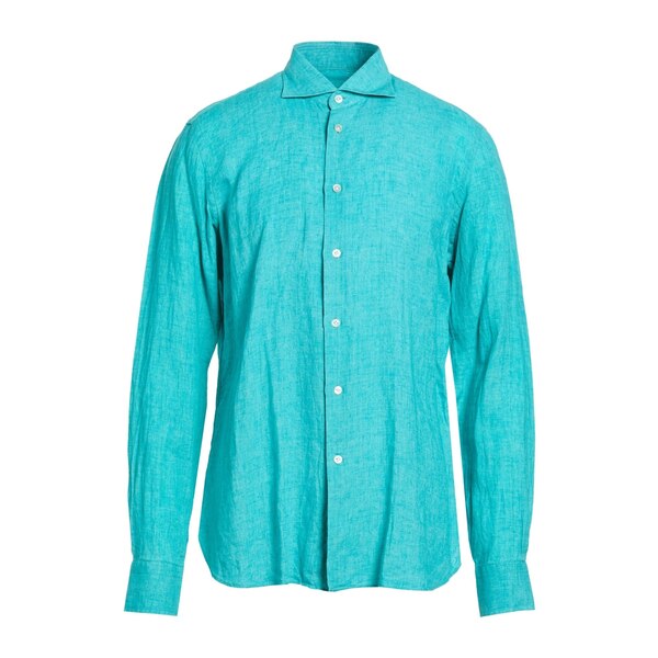 【送料無料】 ボリエッロ メンズ シャツ トップス Shirts Azure