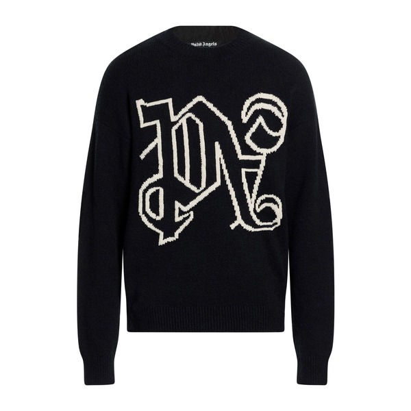 【貨物輸送無料】 パーム・エンジェルス メンズ 編み物\u0026プルオーバー アウター Sweaters Black