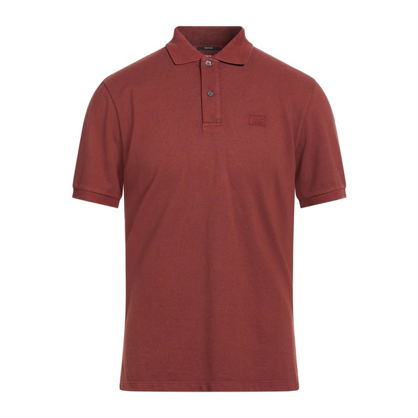 【貨物輸送無料】 シーピーカンパニー メンズ プルオーバー トップス Polo shirts Brown