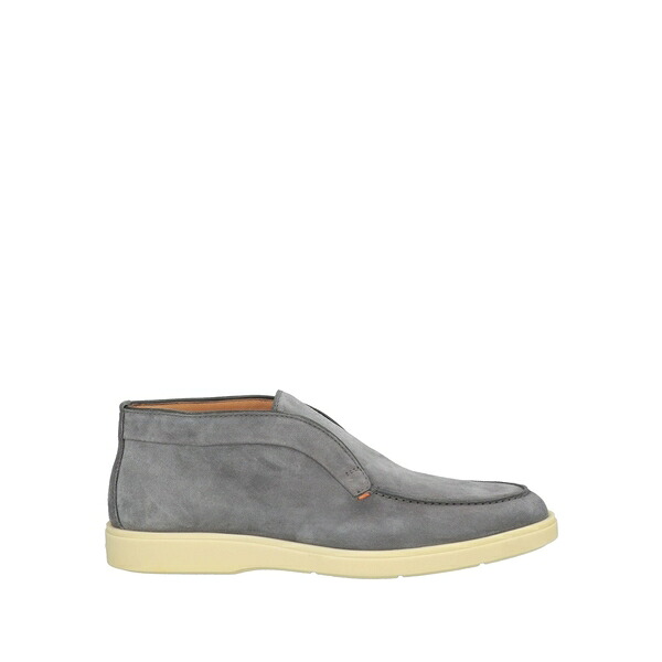 【貨物輸送無料】 サントーニ メンズ ブーツ シューズ Ankle boots Grey