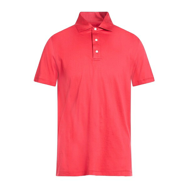 【貨物輸送無料】 イザイア メンズ プルオーバー トップス Polo shirts Red