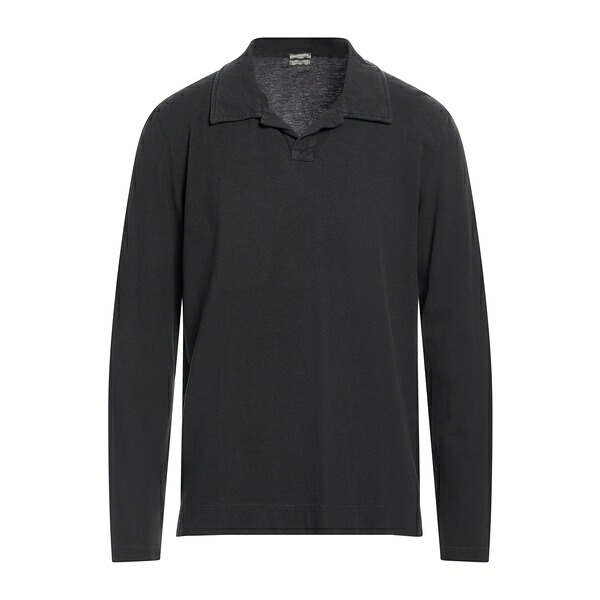 【貨物輸送無料】 マッシモ アルバ メンズ プルオーバー トップス Polo shirts Black