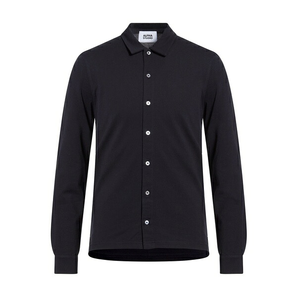 【貨物輸送無料】 アルファス テューディオ メンズ プルオーバー トップス Shirts Blue