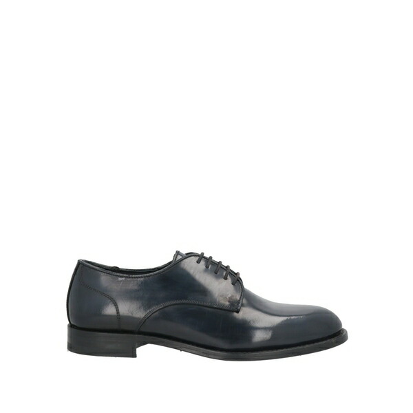 【貨物輸送無料】 目じるし エデルソン メンズ お召しものシューズ シューズ Lace-up shoes Blue ビジネスシューズ-メンズ靴