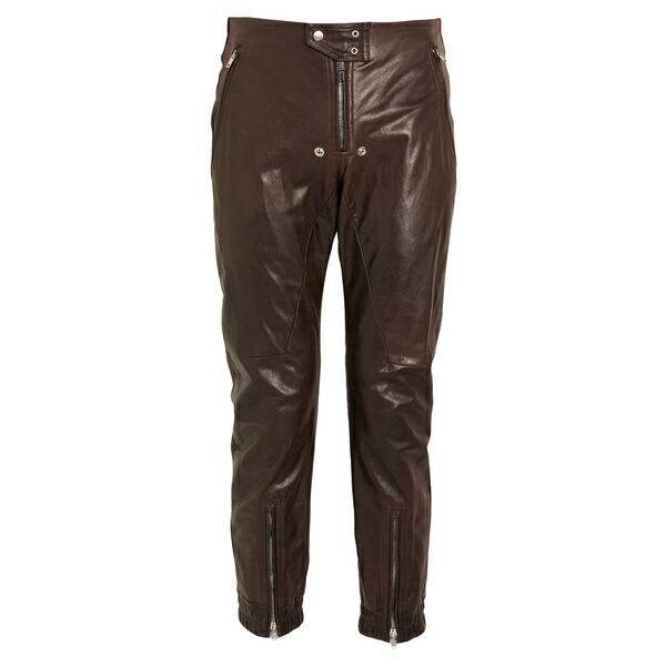 【貨物輸送無料】 リックオウエンス メンズ 心地よいズボン下 ボトムス Pants Brown