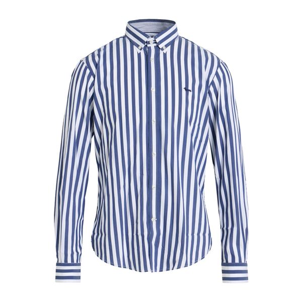 【送料無料】 ハーモント \u0026 ブレイン メンズ シャツ トップス Shirts Blue