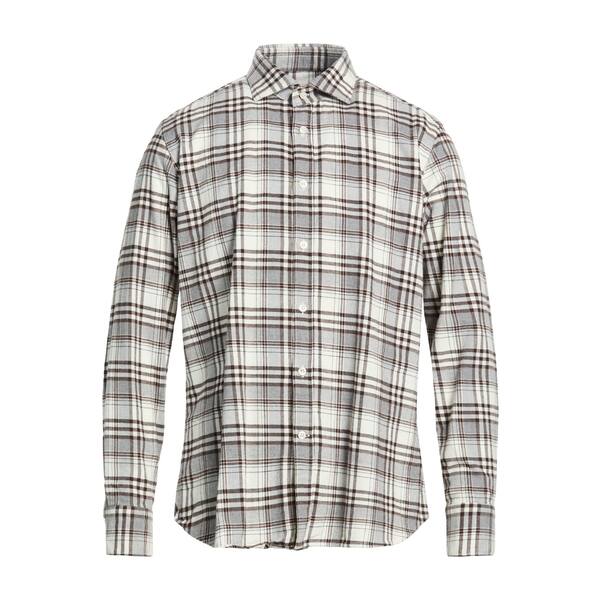 【送料無料】 カリバン 820 メンズ シャツ トップス Shirts Brown|asty
