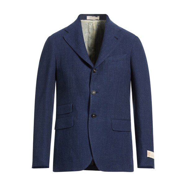 【送料無料】 マッシモ アルバ メンズ ジャケット&ブルゾン アウター Blazers Blue|asty