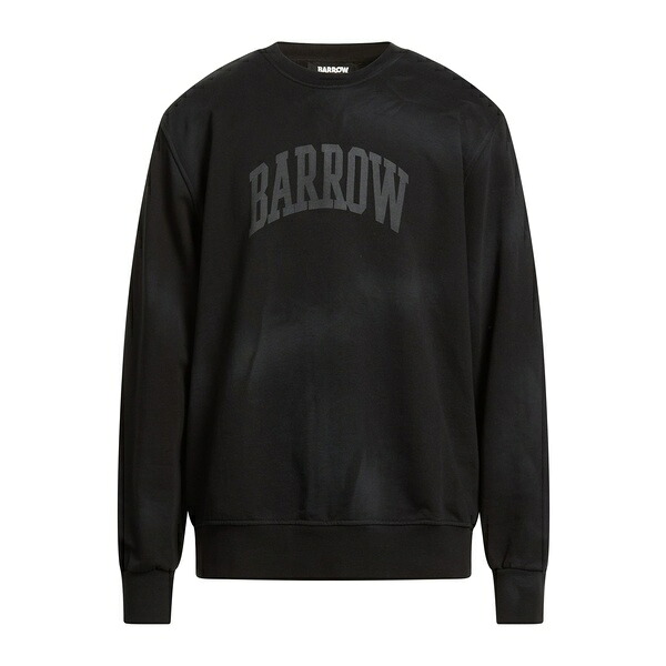【貨物輸送無料】 バロウ メンズ パーカー・スウェットシャツ アウター Sweatshirts Black パーカー-トップス