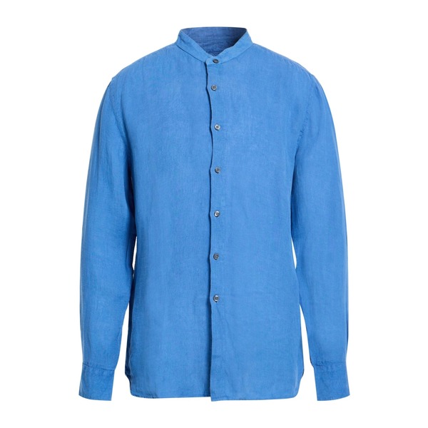 【送料無料】 １２０％リノ メンズ シャツ トップス Shirts Blue