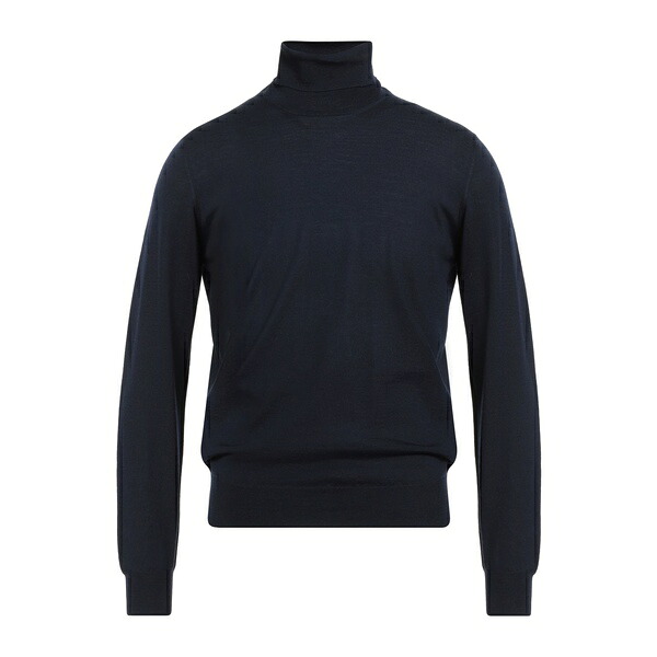 【送料無料】 ボリオリ メンズ ニット\u0026セーター アウター Turtlenecks Blue