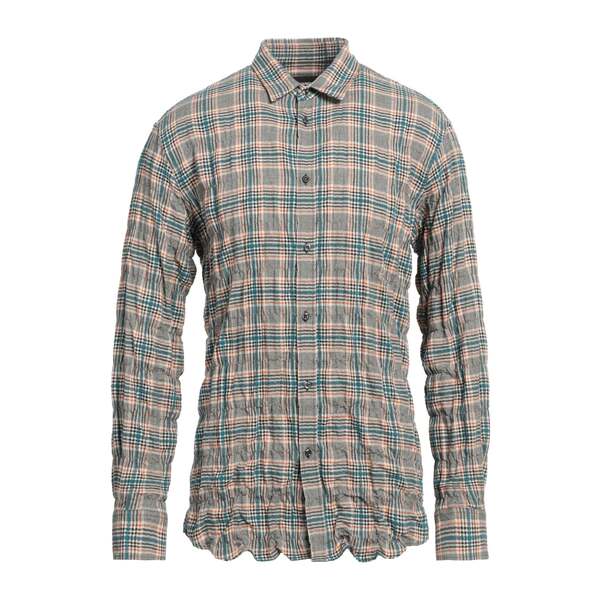【送料無料】 ディースクエアード メンズ シャツ トップス Shirts Green｜asty