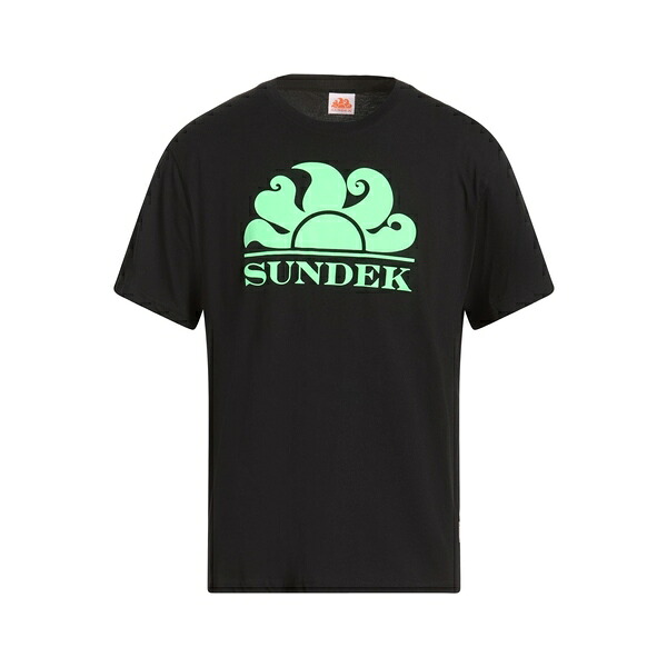 【送料無料】 サンデッキ メンズ Tシャツ トップス T-shirts Black