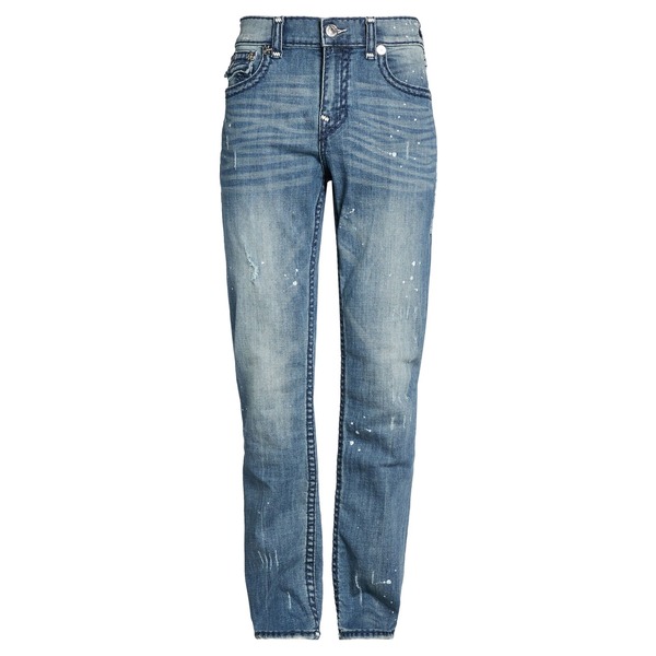 【送料無料】 トゥルーレリジョン メンズ デニムパンツ ボトムス Jeans Blue