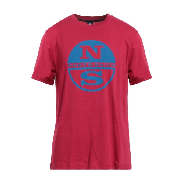 【送料無料】 ノースセール メンズ Tシャツ トップス T-shirts Red
