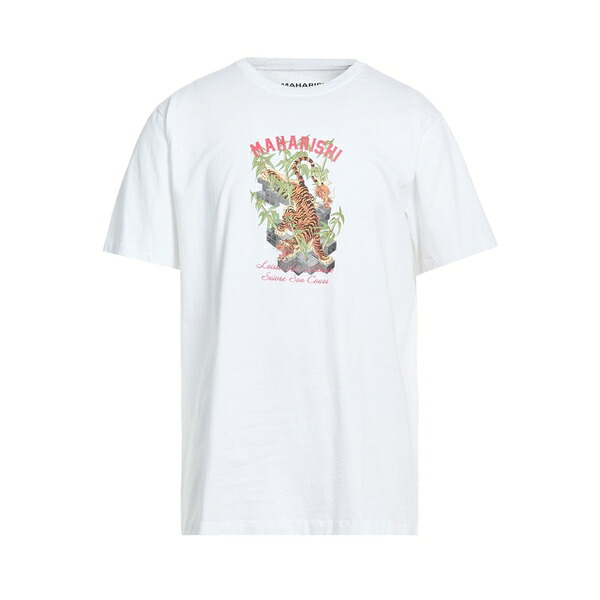 【送料無料】 マハリシ メンズ Tシャツ トップス T-shirts White