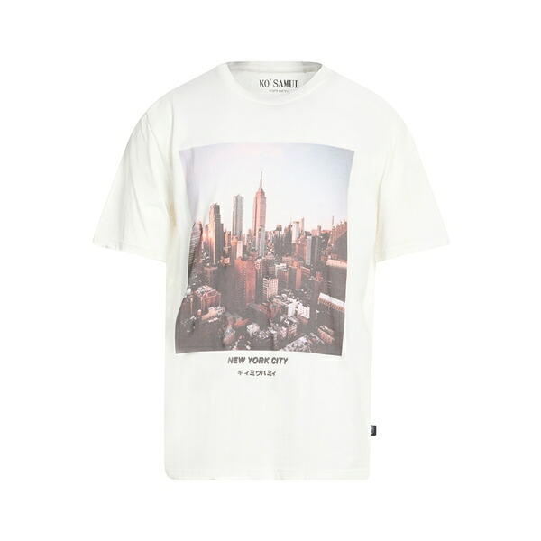 【送料無料】 コ サムイ メンズ Tシャツ トップス T-shirts White