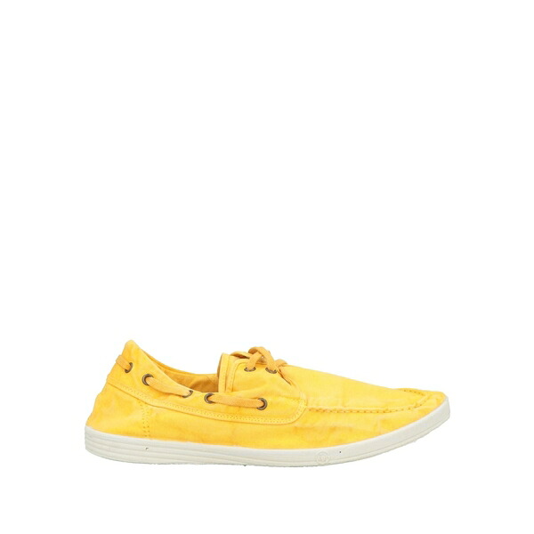 【送料無料】 ナチュラルワールド メンズ スリッポン・ローファー シューズ Loafers Yellow